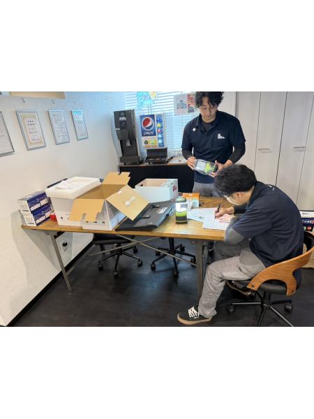 一つ一つチェックリストと照らし合わせてチェックします<br>